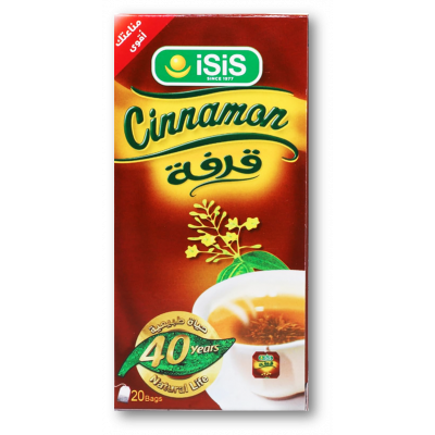 ISIS CINNAMON TEA 100% NATURAL 20 FILTER BAGS